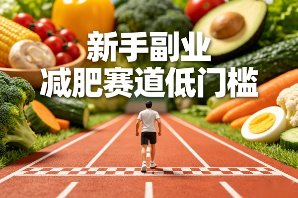 新手副业减肥这个赛道这个低门槛