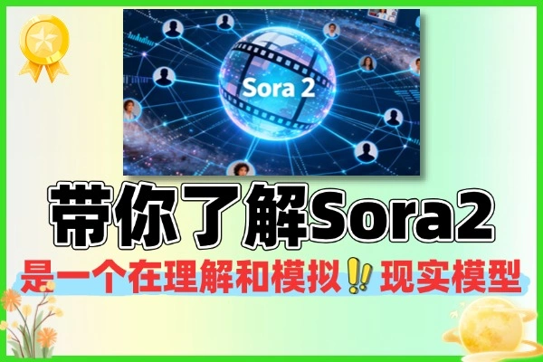 Sora 2不只是个视频模型更是一个社交宇宙一篇文章带你了解​