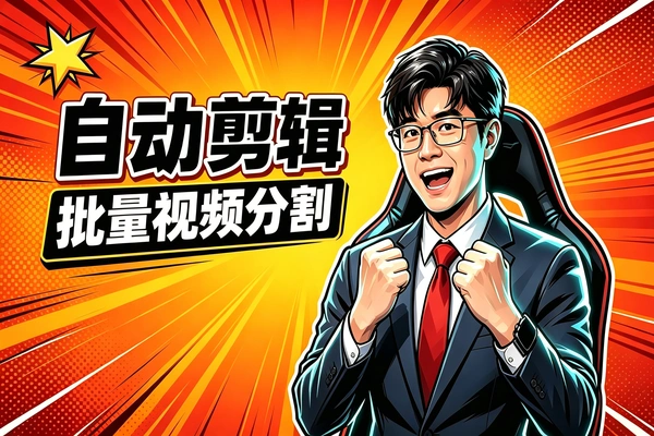 自媒体工具：自动剪辑批量混剪视频，一键镜头分割解决剪映痛点